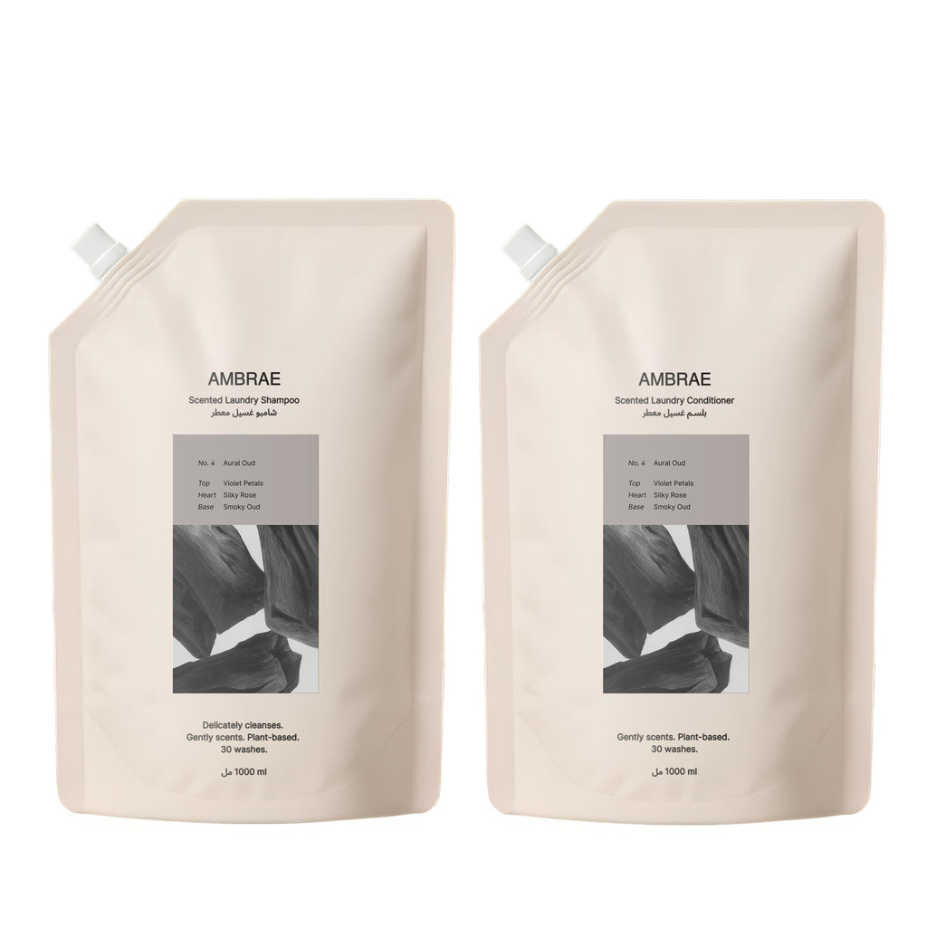 No.4 Aural Oud Shampoo + Conditioner Refill